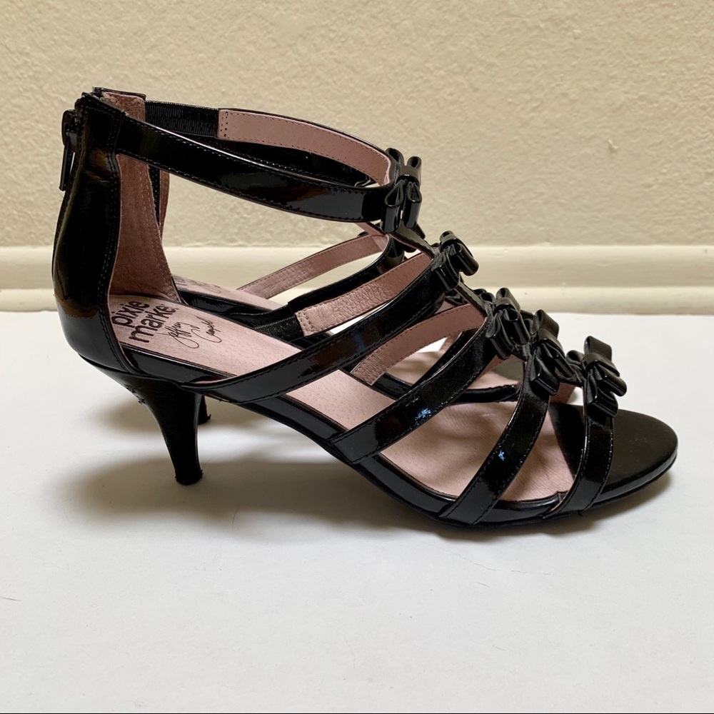 Jeffrey Campbell x Pixie Market Black Kitten Heels